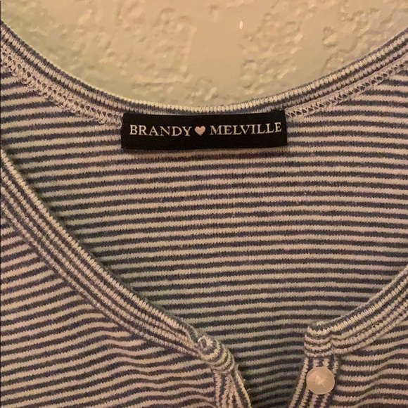 Brandy Melville Stripped Tank top - Picture 2 of 3